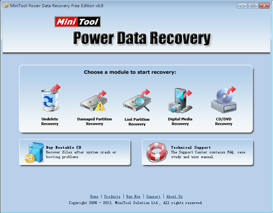 memory-card-recovery-software-main-interface