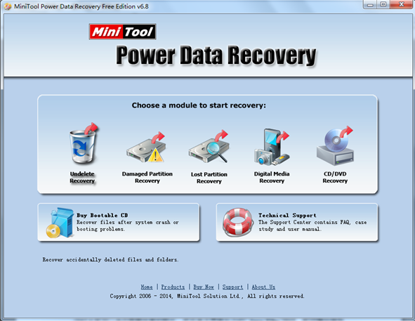 oto-recovery-software-main-interface