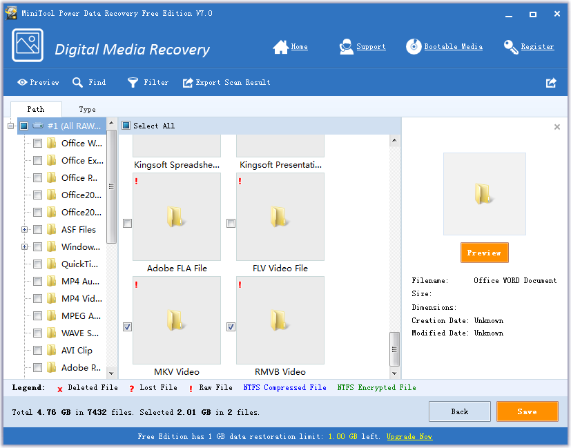 restore lost photos